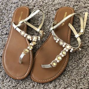 Brand new wedding sandals
